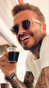 The Tea Oval Green Sunglass - SunglassesMart