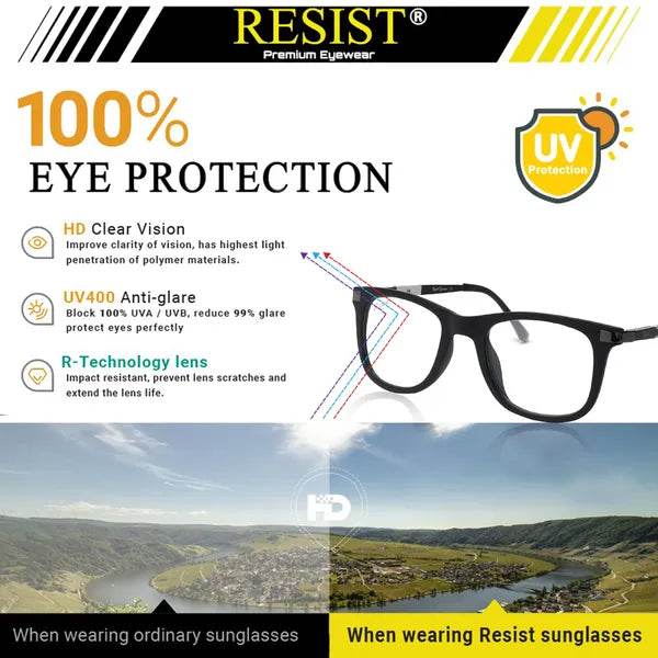 UV Protected Photocromic Day Night Glasses - SunglassesMart
