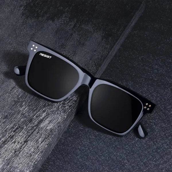 Martin Square Black - SunglassesMart