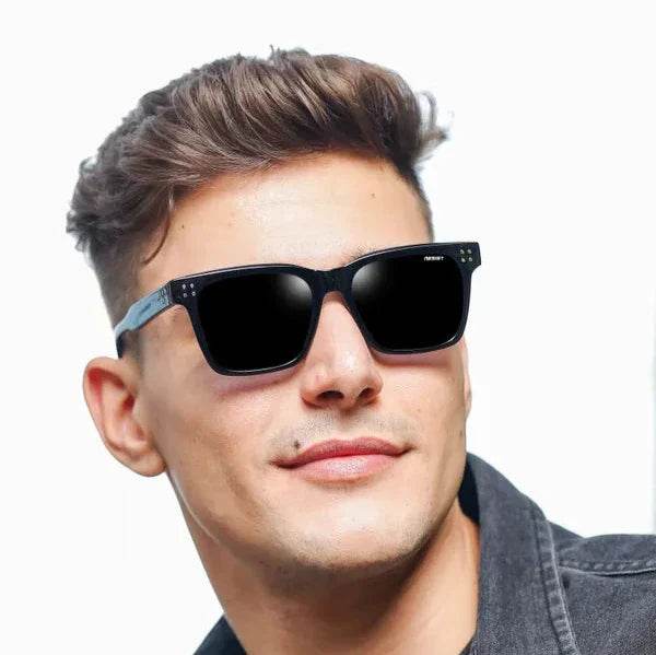Martin Square Black - SunglassesMart