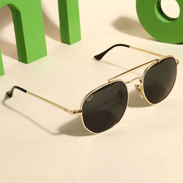 Double Bridge Green Sunglass - SunglassesMart