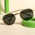 Double Bridge Green Sunglass - SunglassesMart