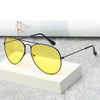 Yellow Candy Night Vision Aviator Sunglasses For Men And Women - SunglassesMart