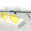 Yellow Candy Night Vision Aviator Sunglasses For Men And Women - SunglassesMart