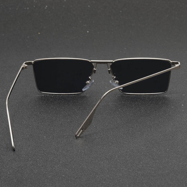 Men's Fashion Copper Alloy Rectangular Glasses - SunglassesMart