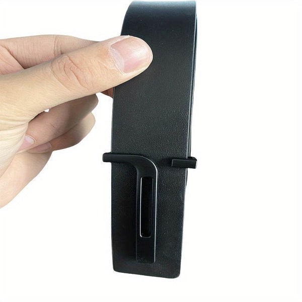 Men's Leather Belt with Letter Alloy Buckle - SunglassesMart