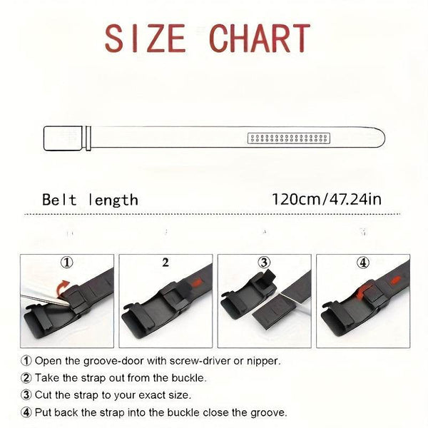 Men's Fashion Casual Belt with Automatic Buckle - SunglassesMart