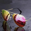 Women’s Stainless Steel Square Fashion Glasses with TAC Lenses (Copy) - SunglassesMart