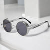 Vintage Round Steampunk Sunglasses - SunglassesMart