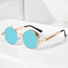 Vintage Round Steampunk Sunglasses - SunglassesMart