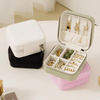 Travel-Friendly PU Leather Mini Jewelry Box – Compact | SUNGLASSES MART - SunglassesMart