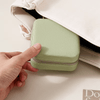Travel-Friendly PU Leather Mini Jewelry Box – Compact | SUNGLASSES MART - SunglassesMart