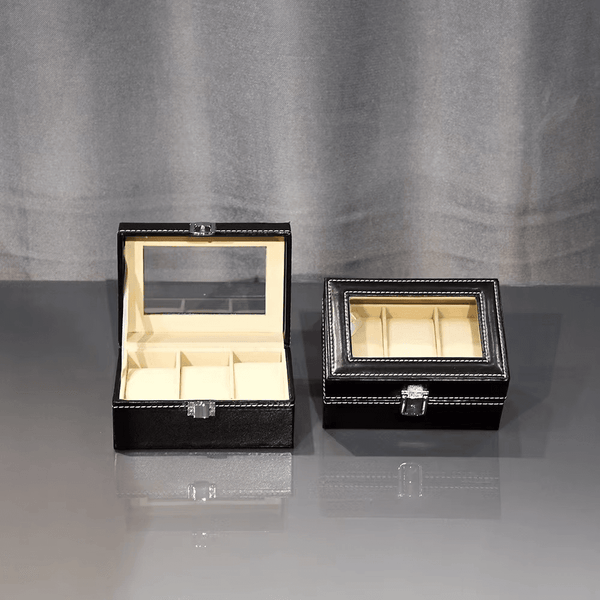 Decorative Durable Luxury PU Leather Watch Box - SunglassesMart