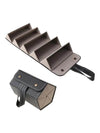 5 Slots Foldable PU Leather Sunglasses Eyeglasses Travel Organizer - SunglassesMart