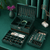 Large Velvet Ring Necklace Earring Jewelry Packaging Organizer Box - SunglassesMart