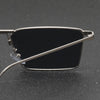 Men's Fashion Copper Alloy Rectangular Glasses - SunglassesMart