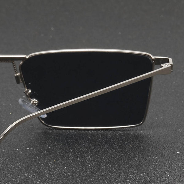 Men's Fashion Copper Alloy Rectangular Glasses - SunglassesMart