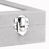 24-Compartment Velvet Earring & Ring Organizer Box - SunglassesMart