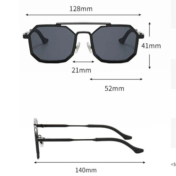 New Steampunk Polygon Punk Unisex Sunglasses - SunglassesMart