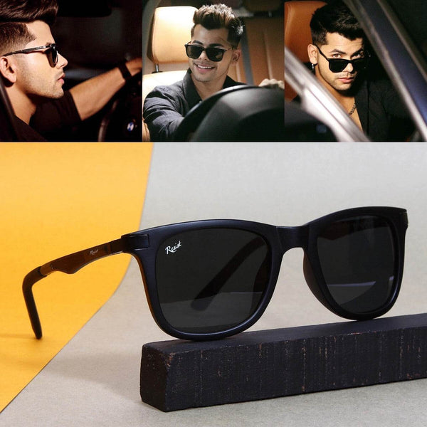 Classic Black Wayfarer Sunglasses (52 mm) - SunglassesMart