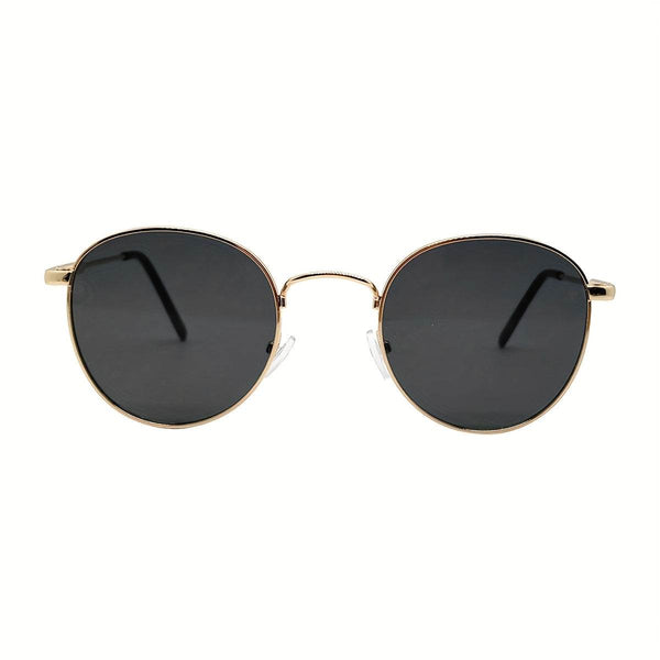 Retro Round Frame Metal Glasses for Women - SunglassesMart