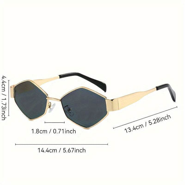 Square Polygon Frames for Street Style Daily Wear Sunglasses - SunglassesMart