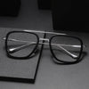 Tony Stark Inspired Square Clear Lens Glasses - SunglassesMart