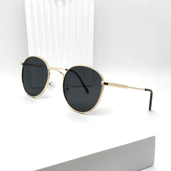Retro Round Frame Metal Glasses for Women - SunglassesMart