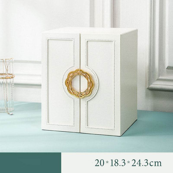 Convenient LuxuryJewellery Box with 5 Levels Large Jewellery Case with Drawer and Watch - SunglassesMart