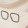 Tony Stark Inspired Square Clear Lens Glasses - SunglassesMart