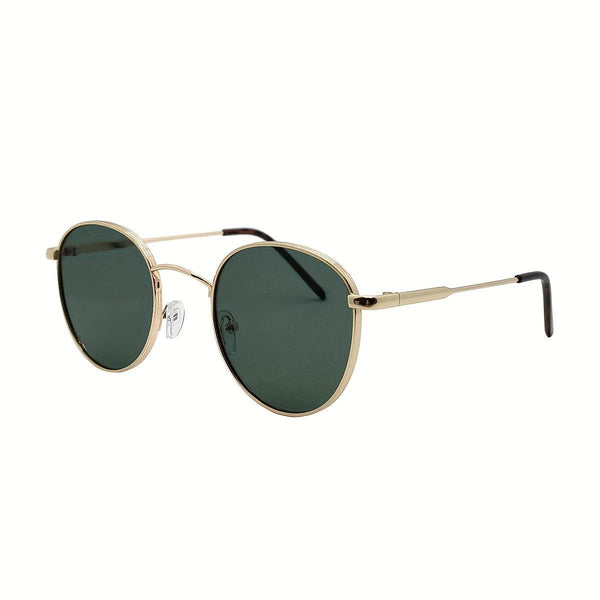 Retro Round Frame Metal Glasses for Women - SunglassesMart