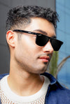 Classic Square Biking Driving Eye Protection Sunglasses (55 mm) - SunglassesMart