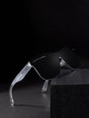 Classic Wayfarer Black Ice Polarized Sunglasses - SunglassesMart