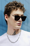 Classic Wayfarer Black Ice Polarized Sunglasses - SunglassesMart