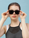 Classic Wayfarer Black Ice Polarized Sunglasses - SunglassesMart