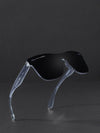 Classic Wayfarer Black Ice Polarized Sunglasses - SunglassesMart