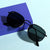 Francis Black Hexagonal Sunglasses - SunglassesMart