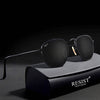 Francis Black Hexagonal Sunglasses - SunglassesMart