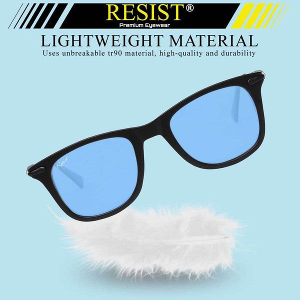Classic Red and Blue Wayfarer Sunglasses - SunglassesMart