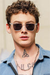 Classic Wayfarer Black Clear Sunglasses (53 mm) - SunglassesMart