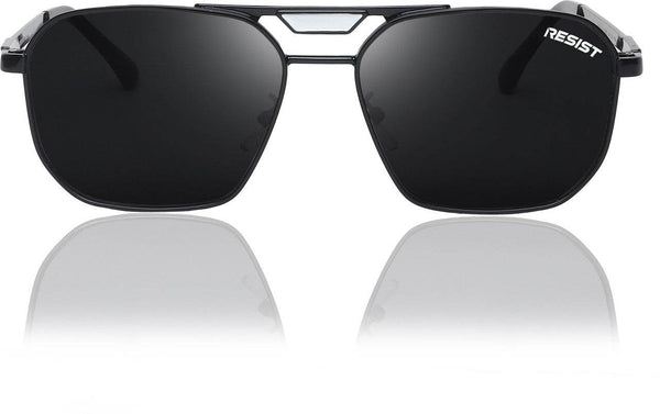 Noah Retro Square Sunglasses – Metal Frame - SunglassesMart