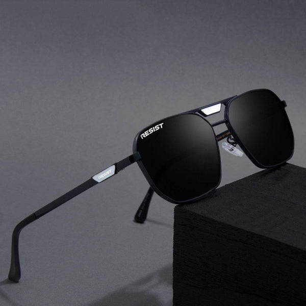 Noah Retro Square Sunglasses – Metal Frame - SunglassesMart
