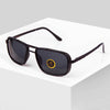 Classic Polarized Rectangles – Retro Square Sunglasses (56 mm) - SunglassesMart