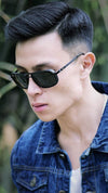 Classic Polarized Rectangles – Retro Square Sunglasses (56 mm) - SunglassesMart