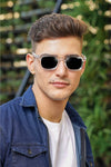 Classic Clear Black Wayfarer Sunglasses (55 mm) - SunglassesMart