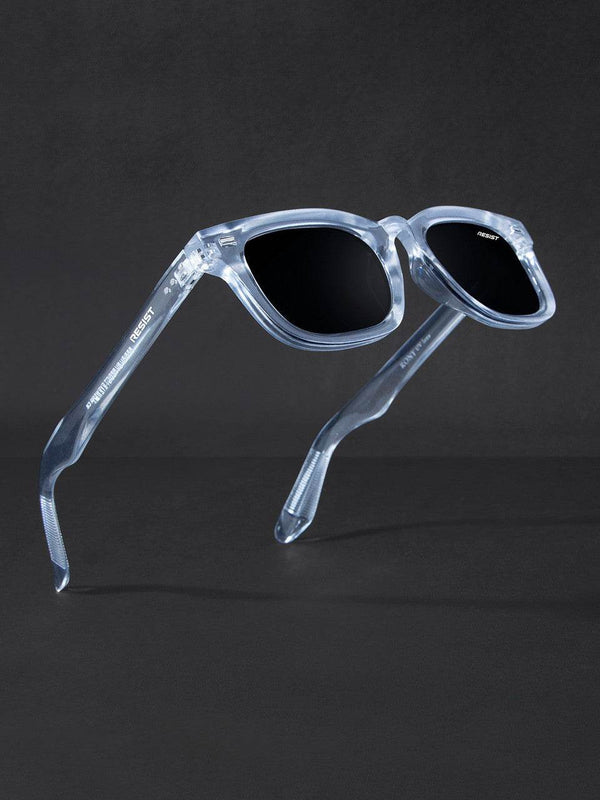 Classic Clear Black Wayfarer Sunglasses (55 mm) - SunglassesMart