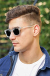 Classic Clear Black Wayfarer Sunglasses (55 mm) - SunglassesMart