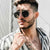 Classic Hexagonal Rectangular Sunglasses (56 mm, Silver Frame) - SunglassesMart