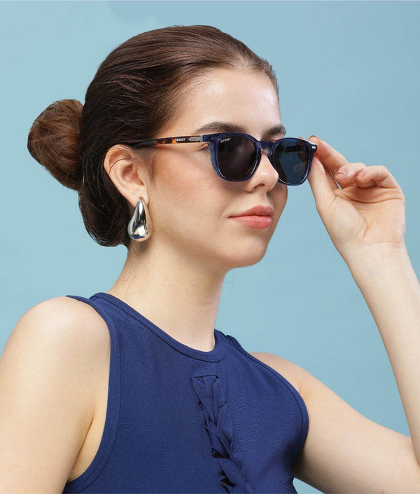 Classic Wayfarer Blue Tiger Sunglasses (58 mm) - SunglassesMart