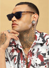 Classic Wayfarer Blue Tiger Sunglasses (58 mm) - SunglassesMart